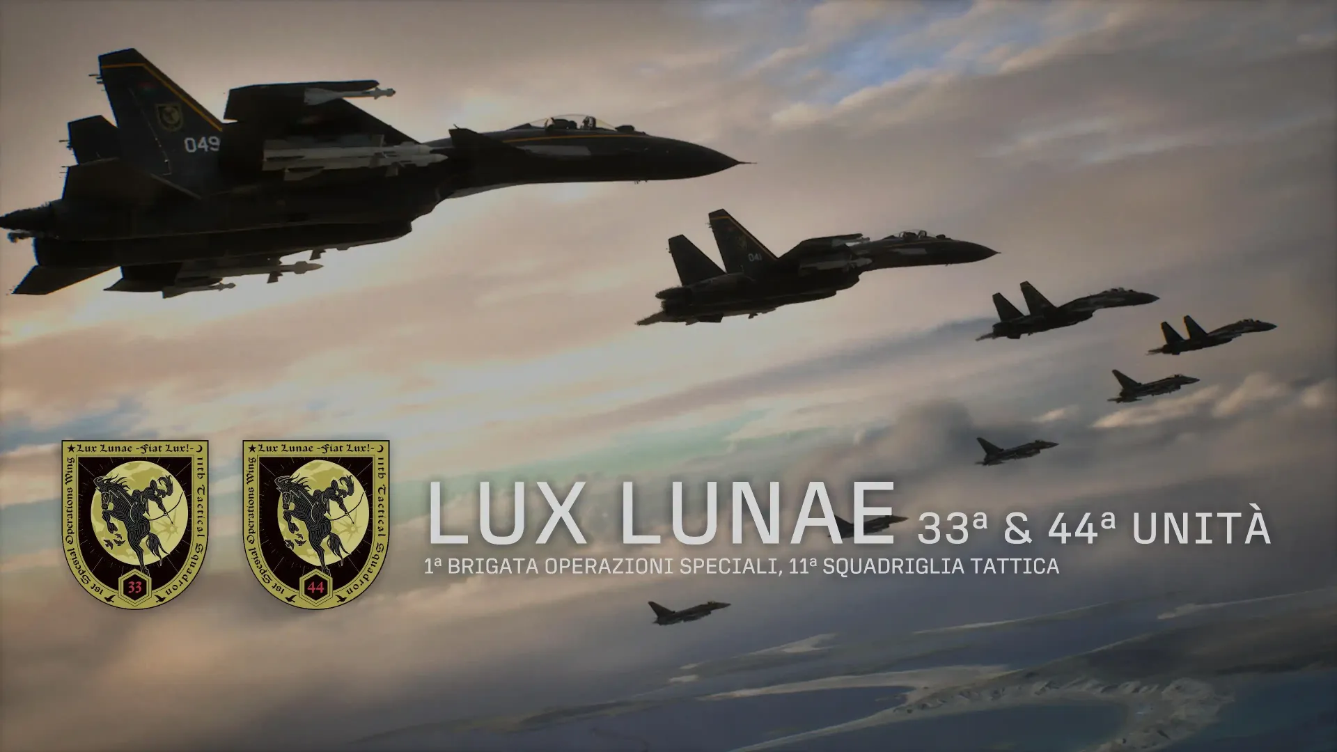 Ace Combat 8 Wings of Theve Recensione PS5 Lux Lunae