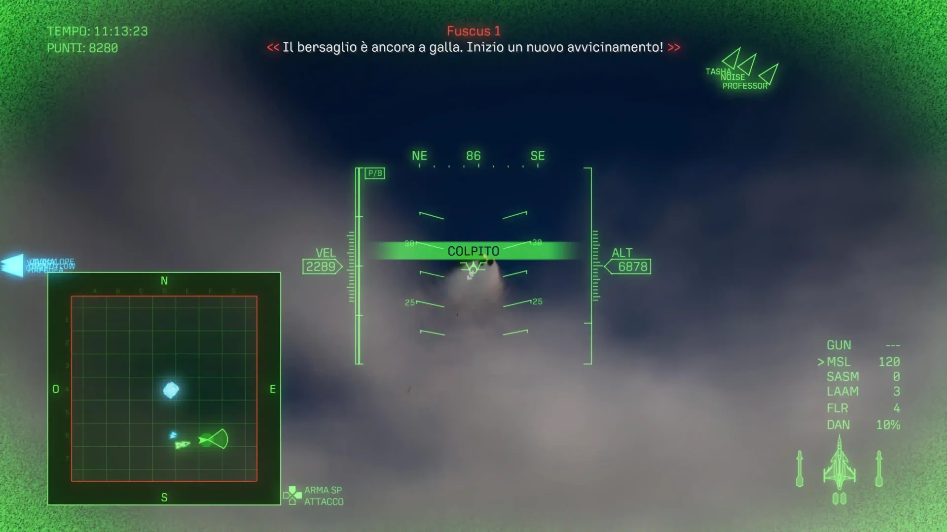 Ace Combat 8 Wings of Theve Recensione PS5 missioni