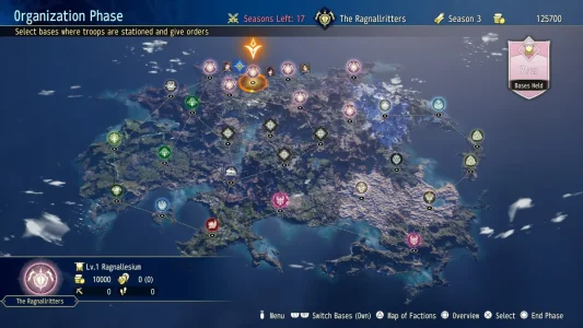 Brigandine abyss recensione mappa