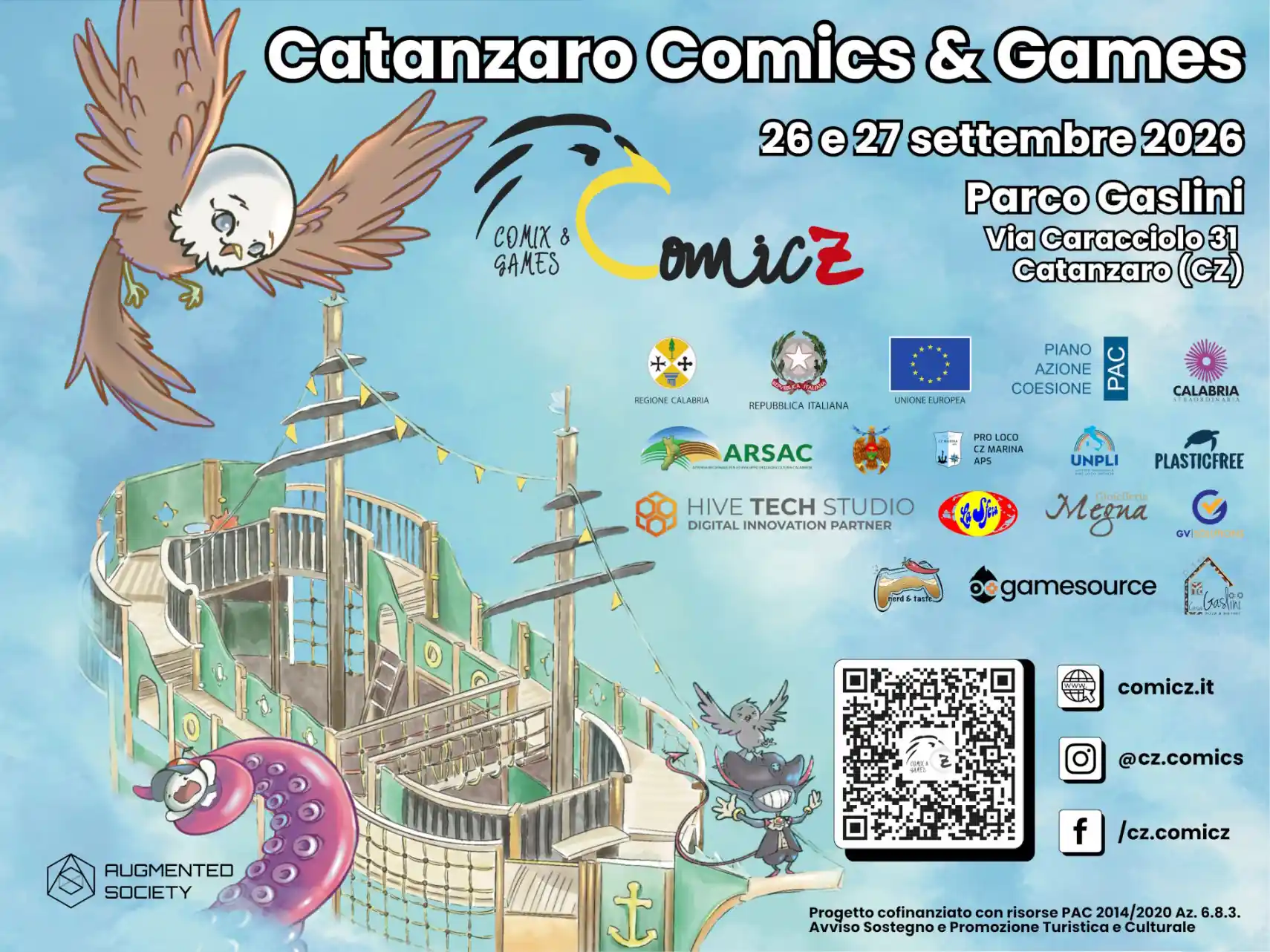 Catanzaro Comics & Games 2026 - locandina