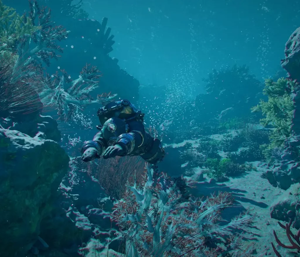 Crimson desert charting the unknown underwater exploration