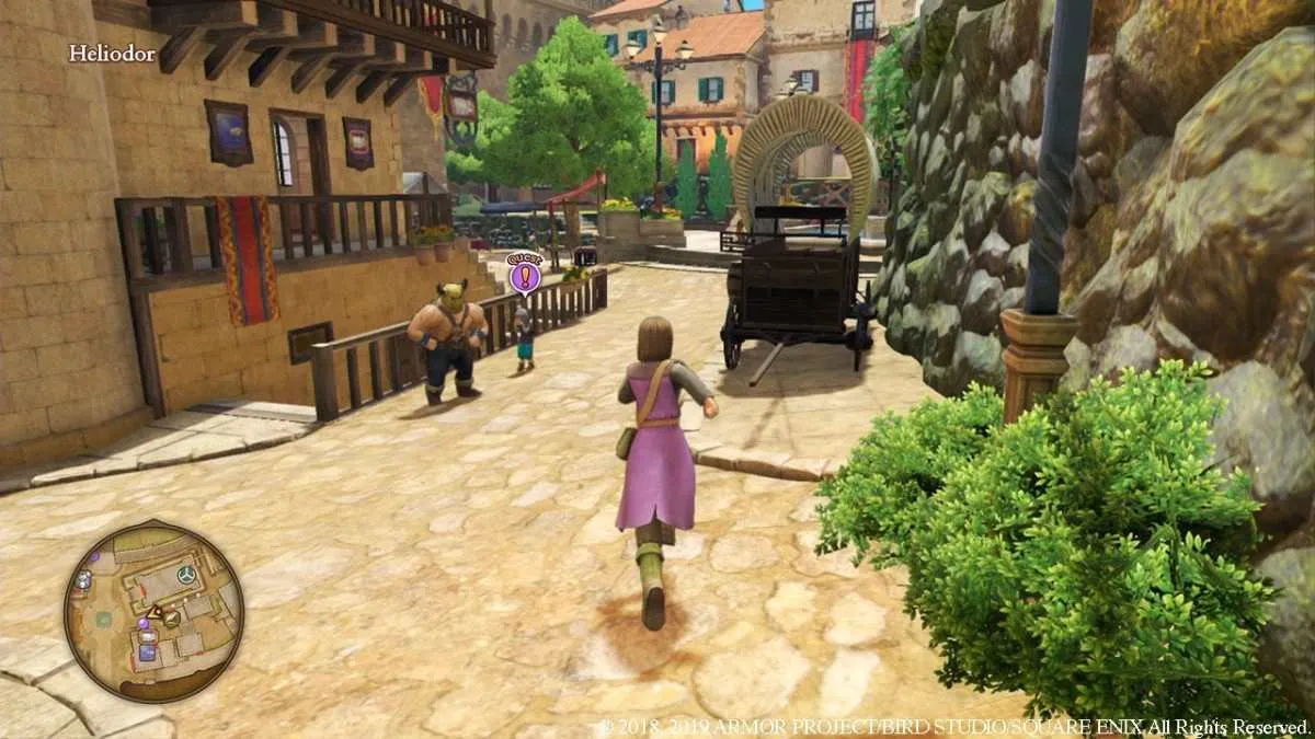Dragon quest xi s switch 2 gameplay