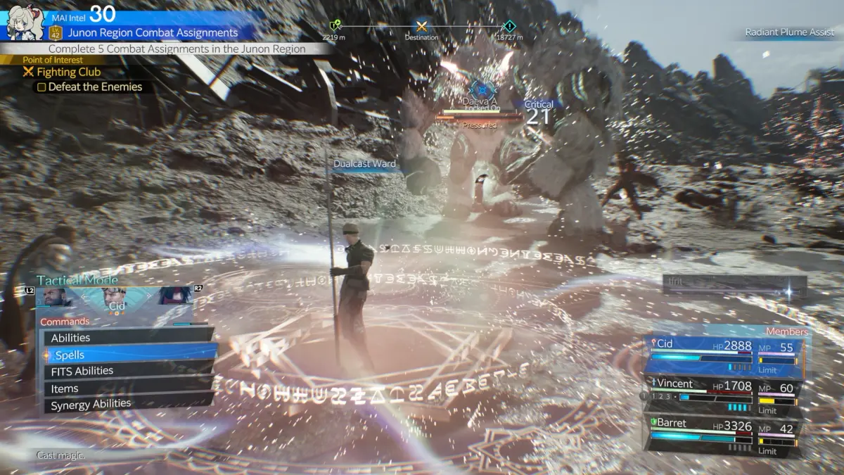 Final fantasy vii revelation provato gamescom 2026 gameplay cid