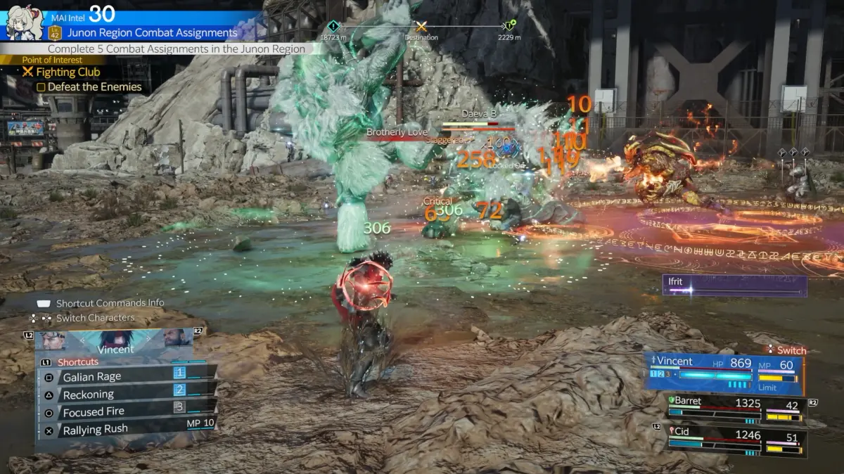 Final fantasy vii revelation provato gamescom 2026 vincent gameplay