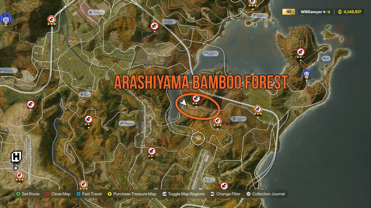 Forza Horizon 6, dove trovare la Foresta di Bambù di Arashiyama