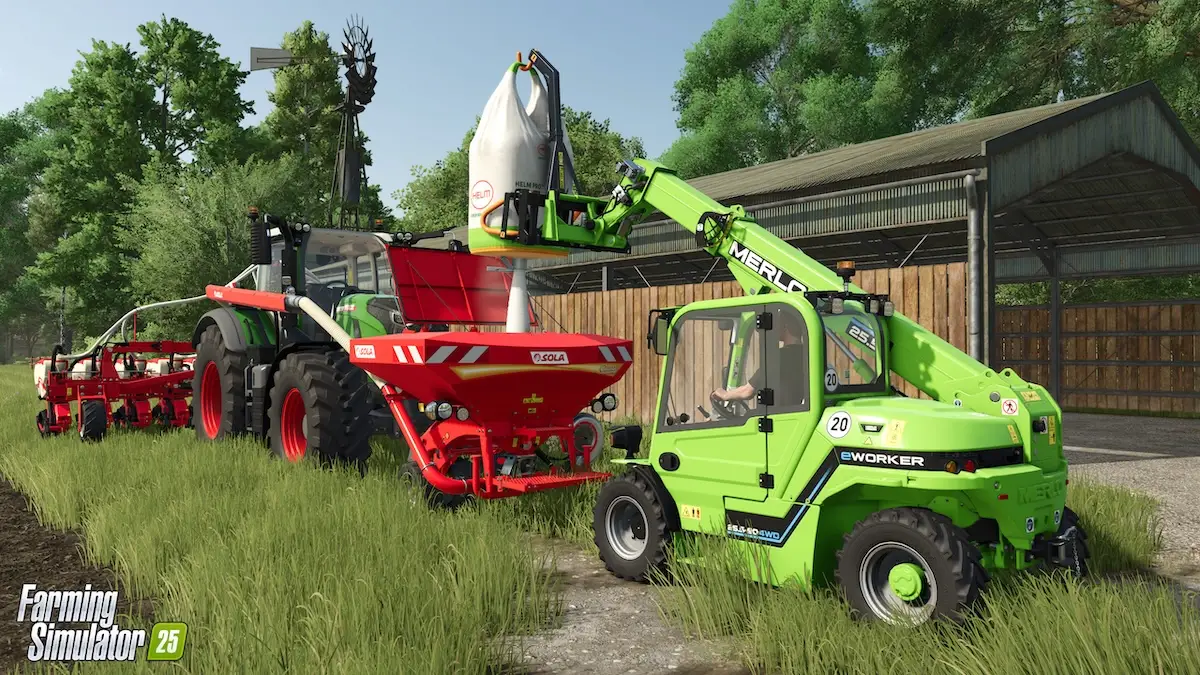 FS 25: update gratuito con nuovi macchinari