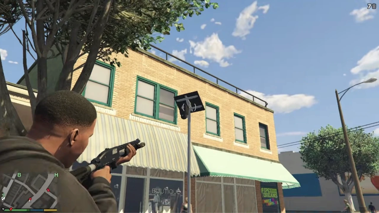 GTA 5: una nuova mod permette di ribellarsi alle controverse telecamere di sorveglianza Flock