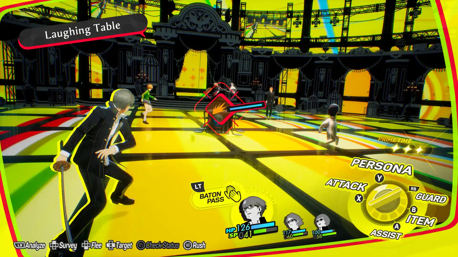 Persona 4 revival combattimenti