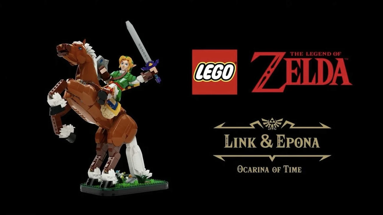 Lego annuncia un irresistibile set di Zelda:Ocarina of Time. Ecco Link ed Epona