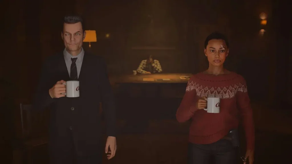 Alan wake 2 Casey e Saga