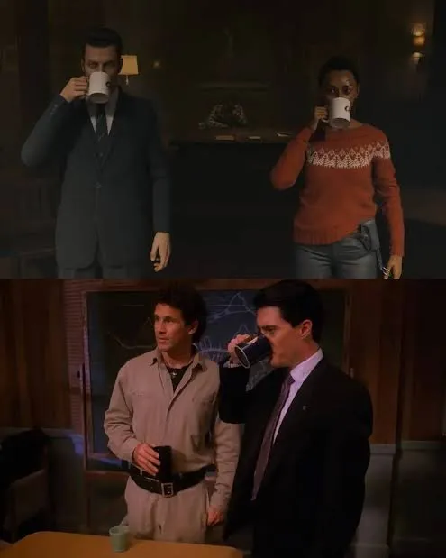 Alan Wake 2 Twin Peaks