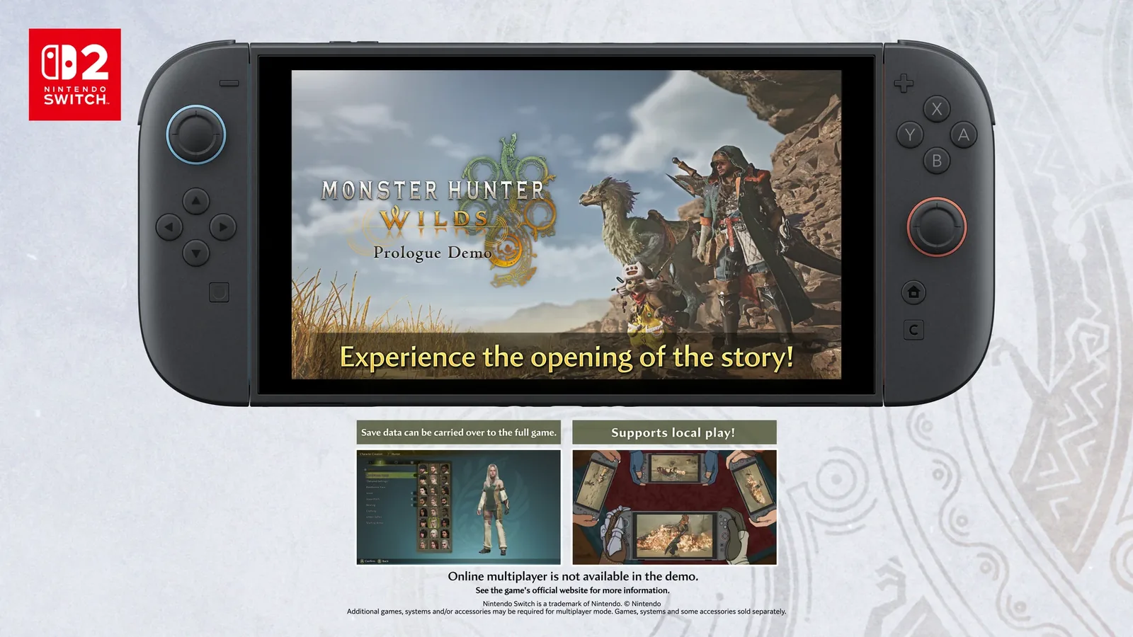 Monster Hunter Wilds, demo Switch 2 dal 20 ottobre