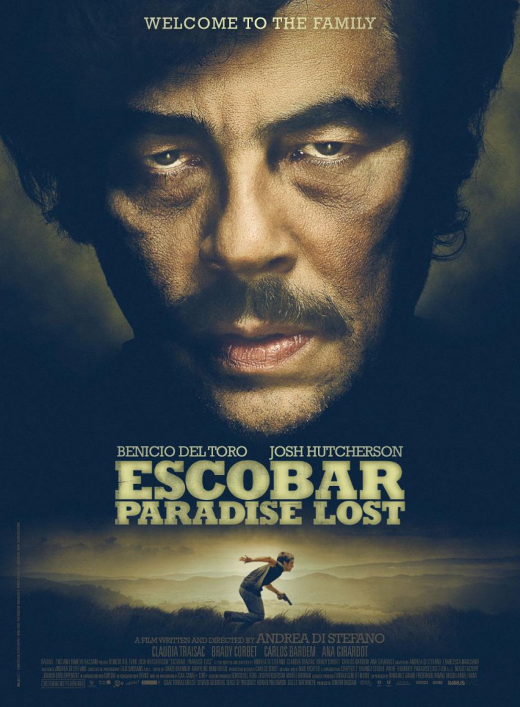 Il primo poster ufficiale di Escobar: Paradise Lost con Del Toro - immagine dell'articolo
