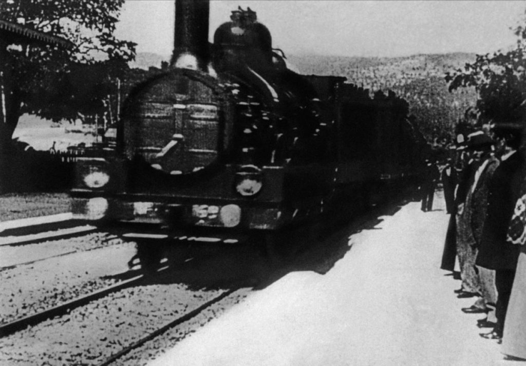 L'arrivo del treno