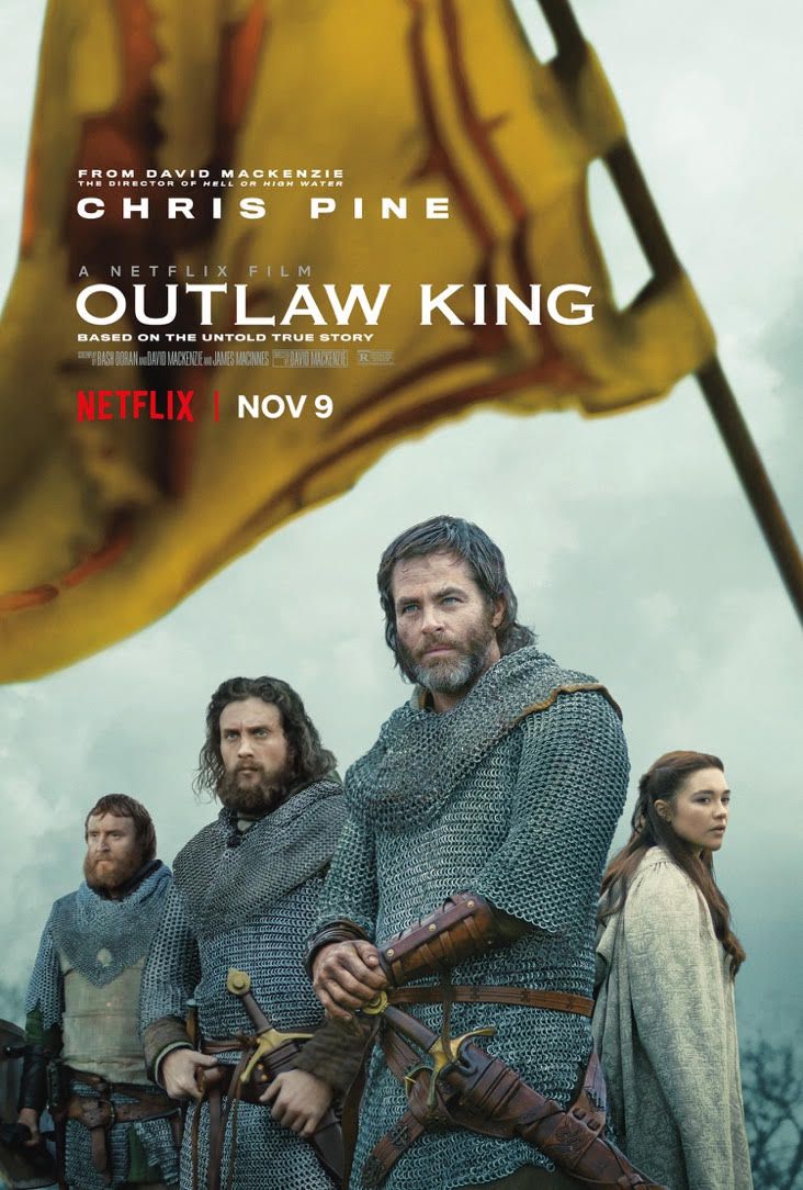 Outlaw King – Il Re Fuorilegge: nuovo trailer del film con Chris Pine - immagine 1 dell'articolo