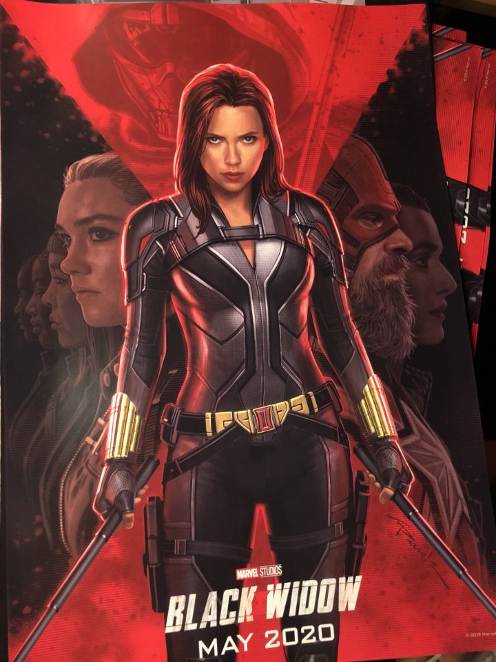 Black Widow, Scarlett Johansson nel poster del film - immagine 1 dell'articolo