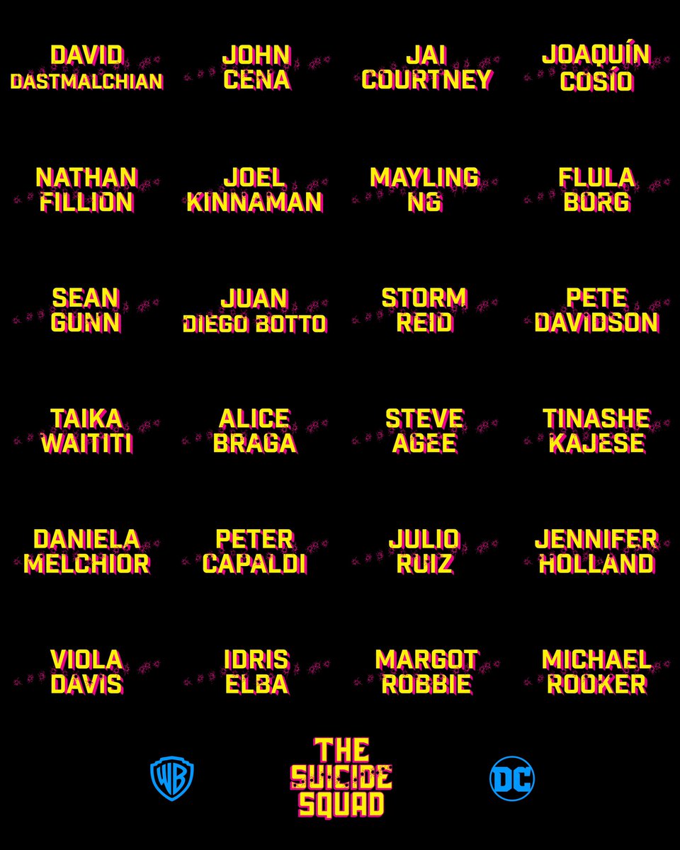 The Suicide Squad Cast