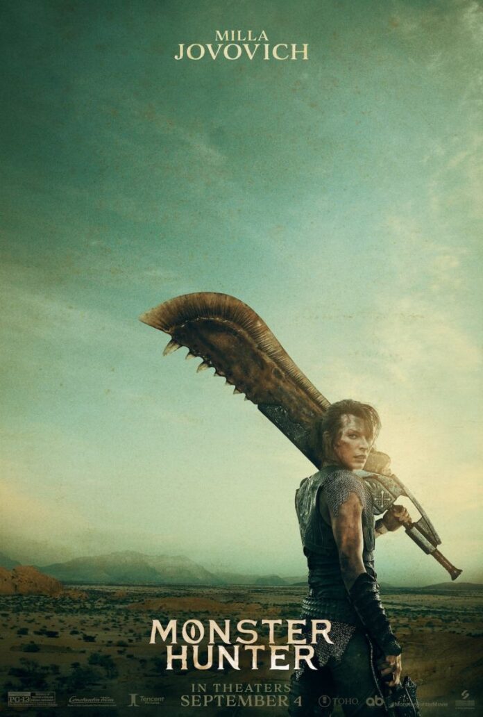 Monster Hunter, due nuovi poster con Milla Jovovich - immagine 1 dell'articolo