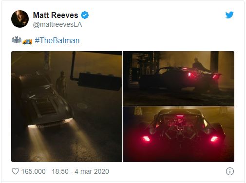 The Batman, presentata la Bat-Mobile - immagine 1 dell'articolo