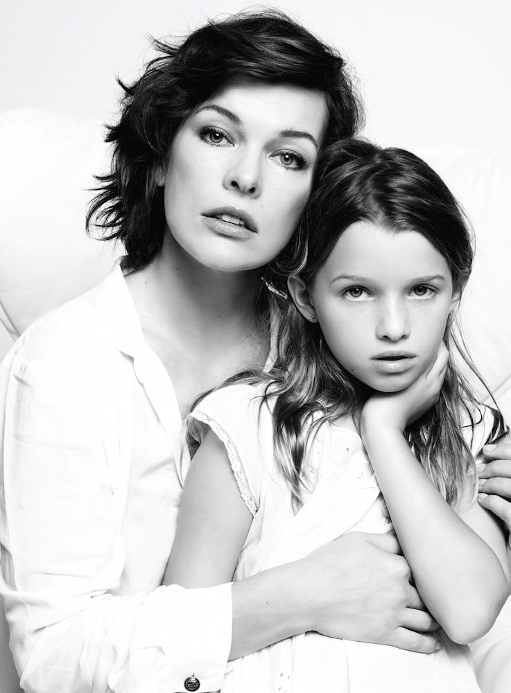 Milla Jovovich Ever Anderson
