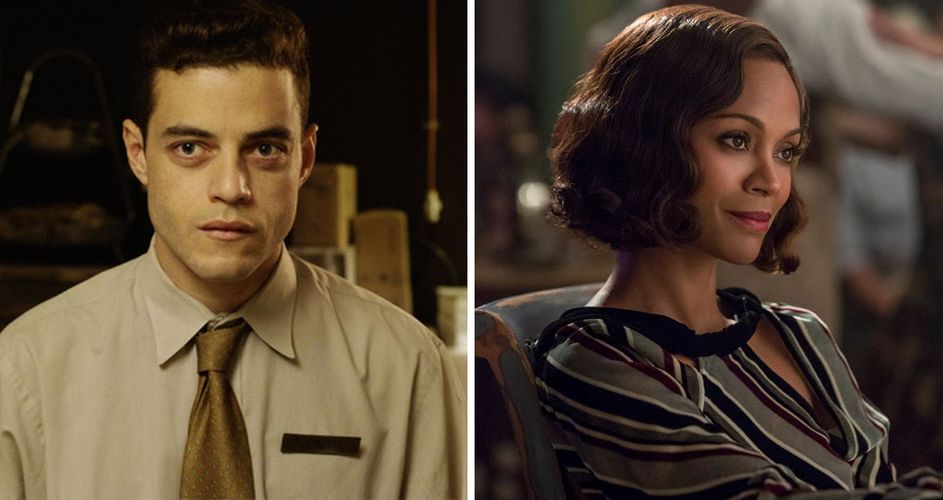 Zoe Saldana e Rami Malek