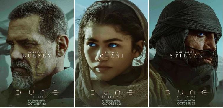 Dune, i character poster dei personaggi del film - immagine 3 dell'articolo