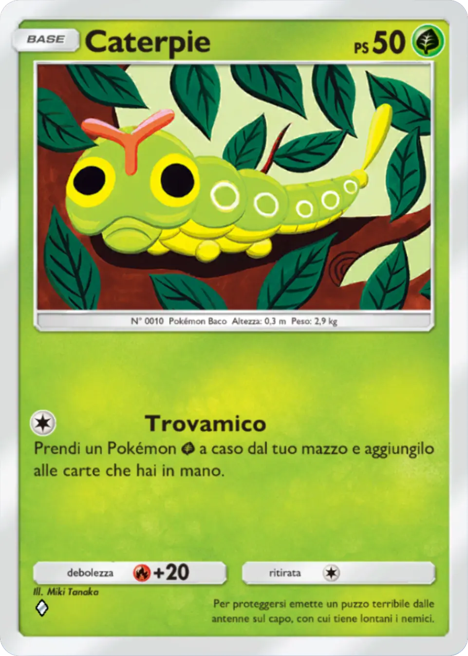 Carta Caterpie (A1-005) - Pokémon TCG Pocket