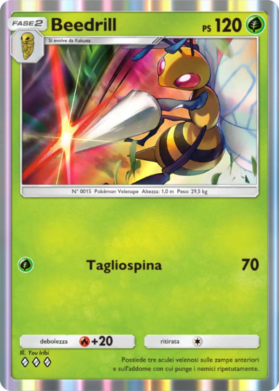 Carta Beedrill (A1-010)