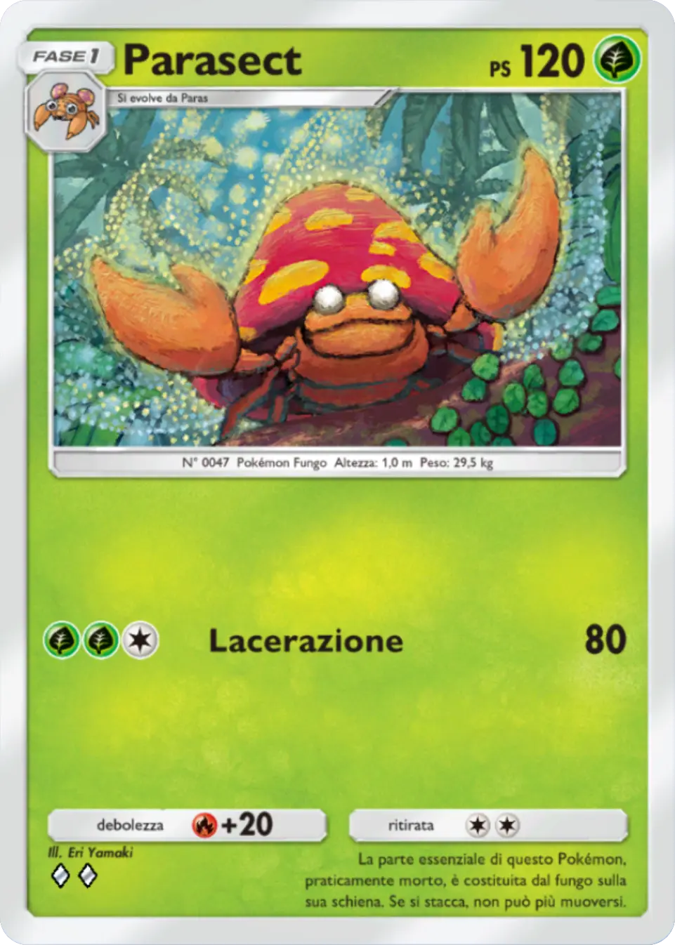Carta Parasect (A1-015) - Pokémon TCG Pocket