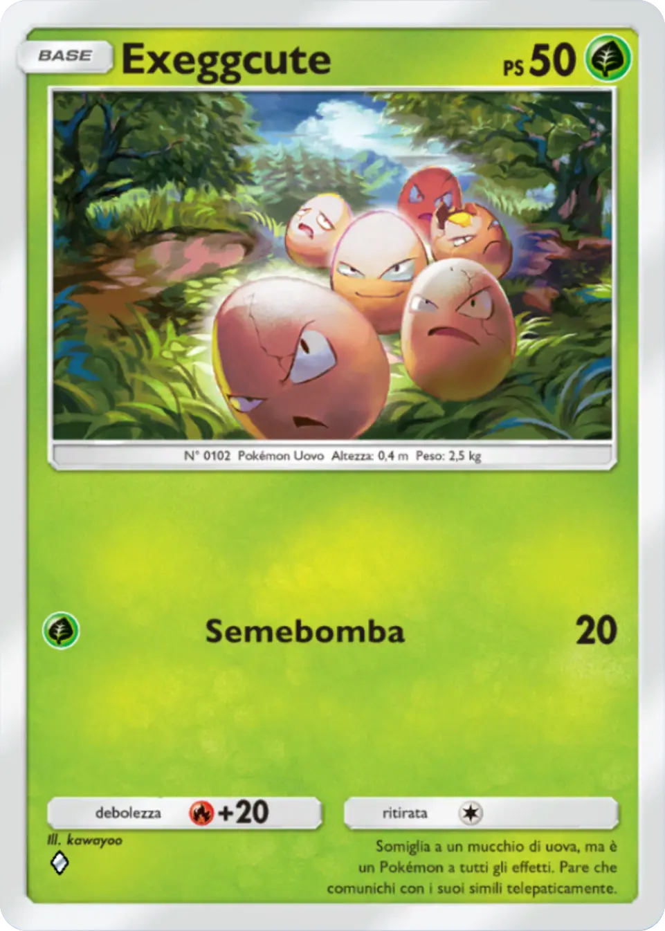 Carta Exeggcute (A1-021) - Pokémon TCG Pocket