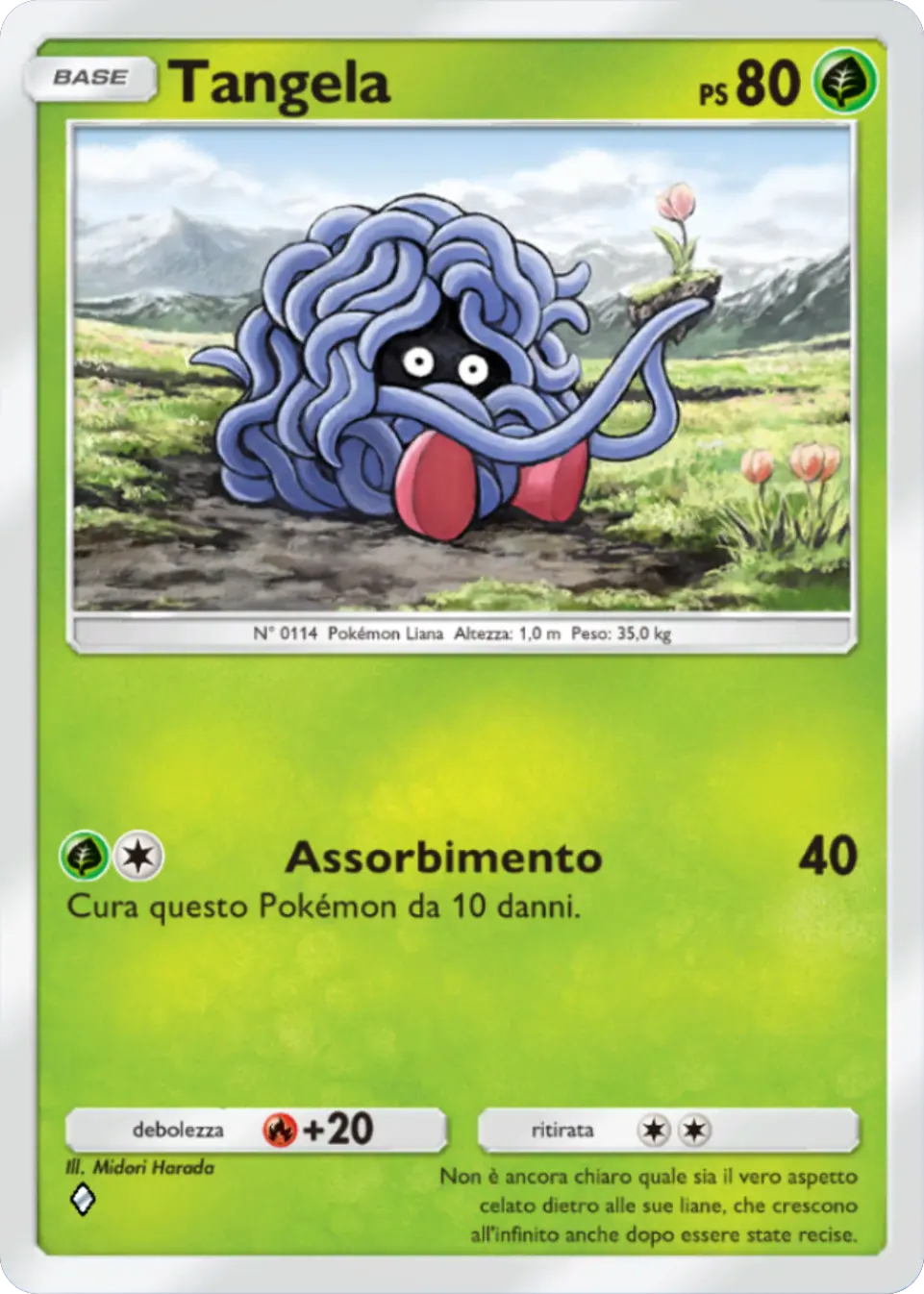 Carta Tangela (A1-024) - Pokémon TCG Pocket