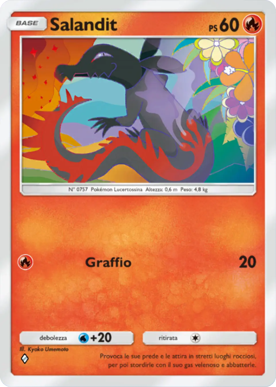 Carta Salandit (A1-049) - Pokémon TCG Pocket