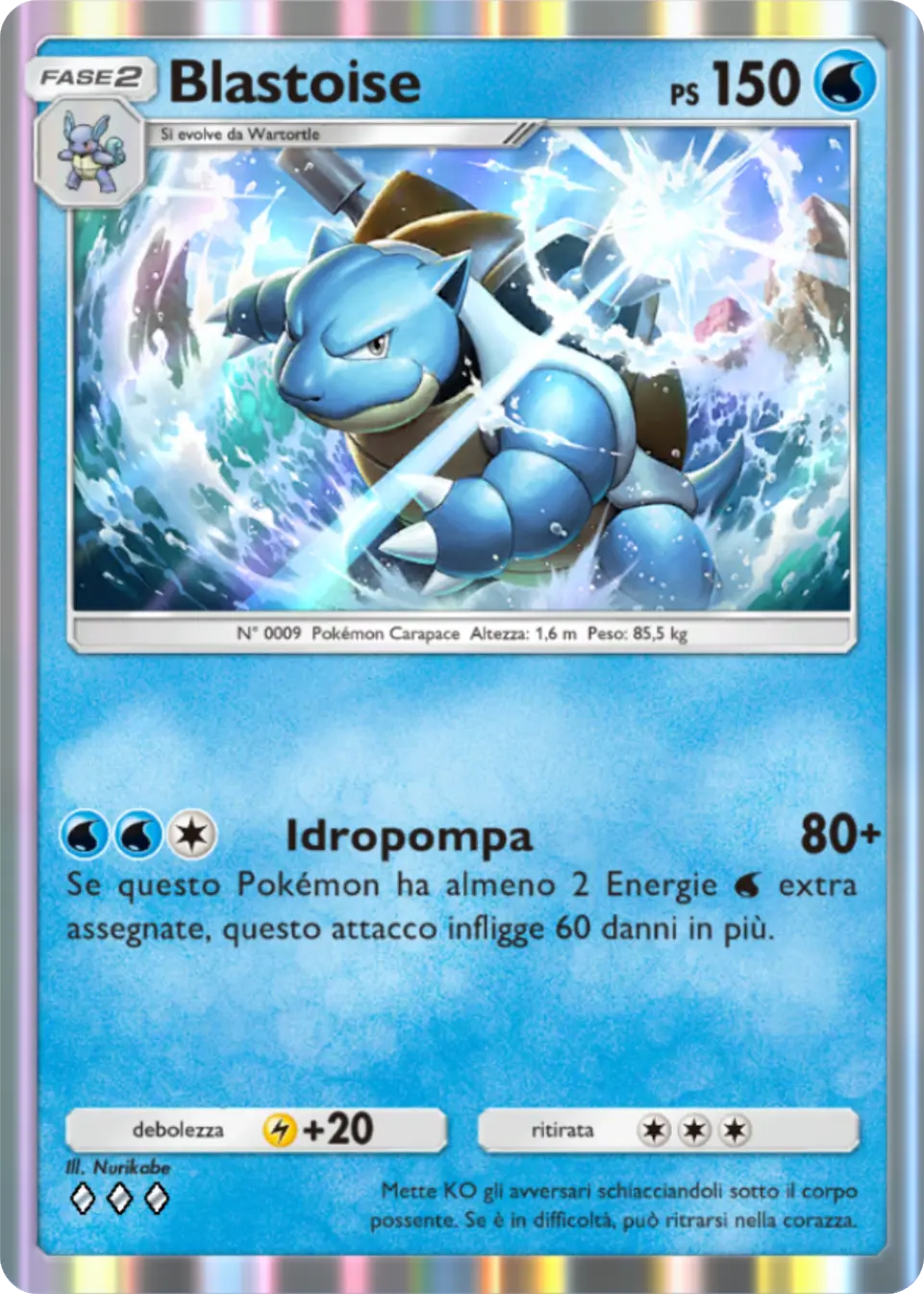 Carta Blastoise (A1-055) - Pokémon TCG Pocket