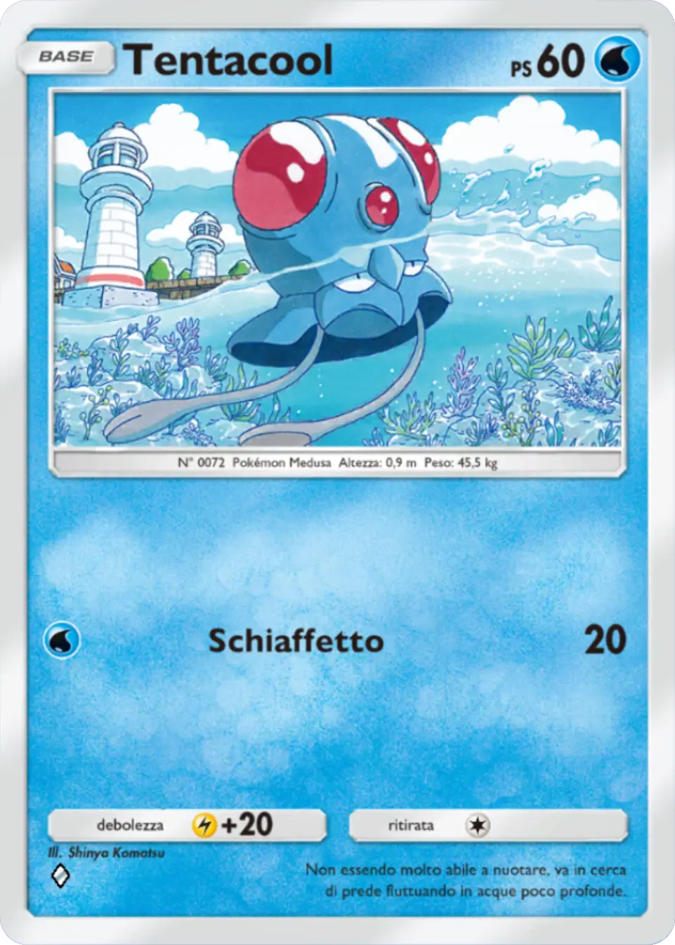 Carta Tentacool (A1-062) - Pokémon TCG Pocket