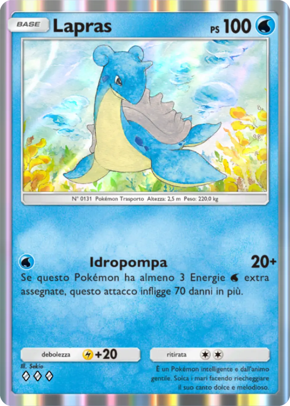 Carta Lapras (A1-079) - Pokémon TCG Pocket