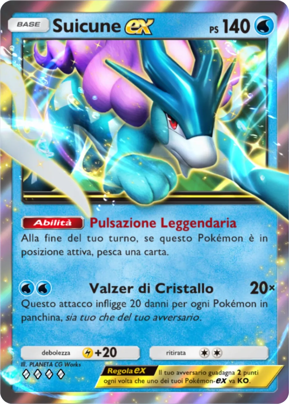 Carta Suicune-ex (A4a-020)