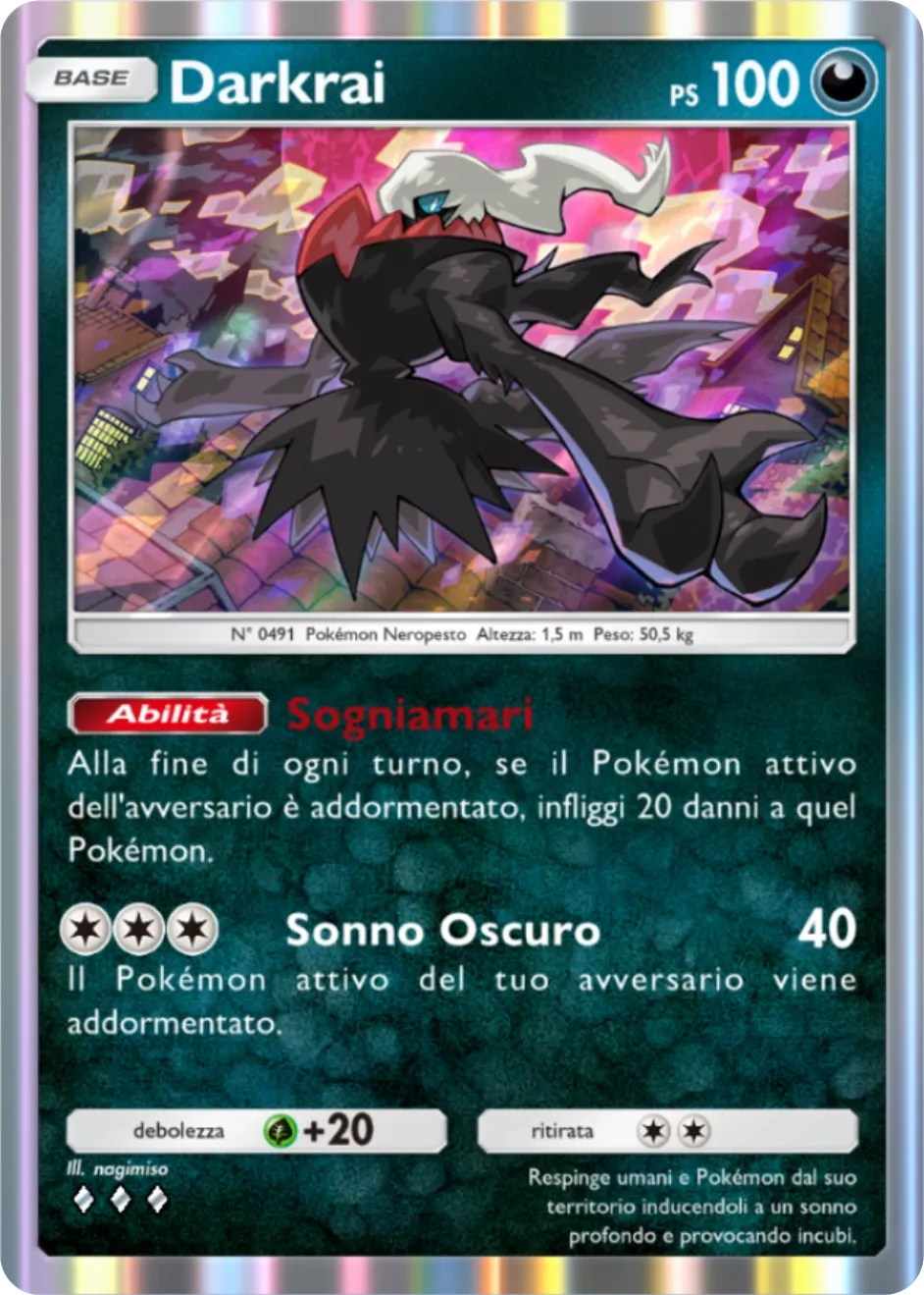 Carta Darkrai (B2b-040)