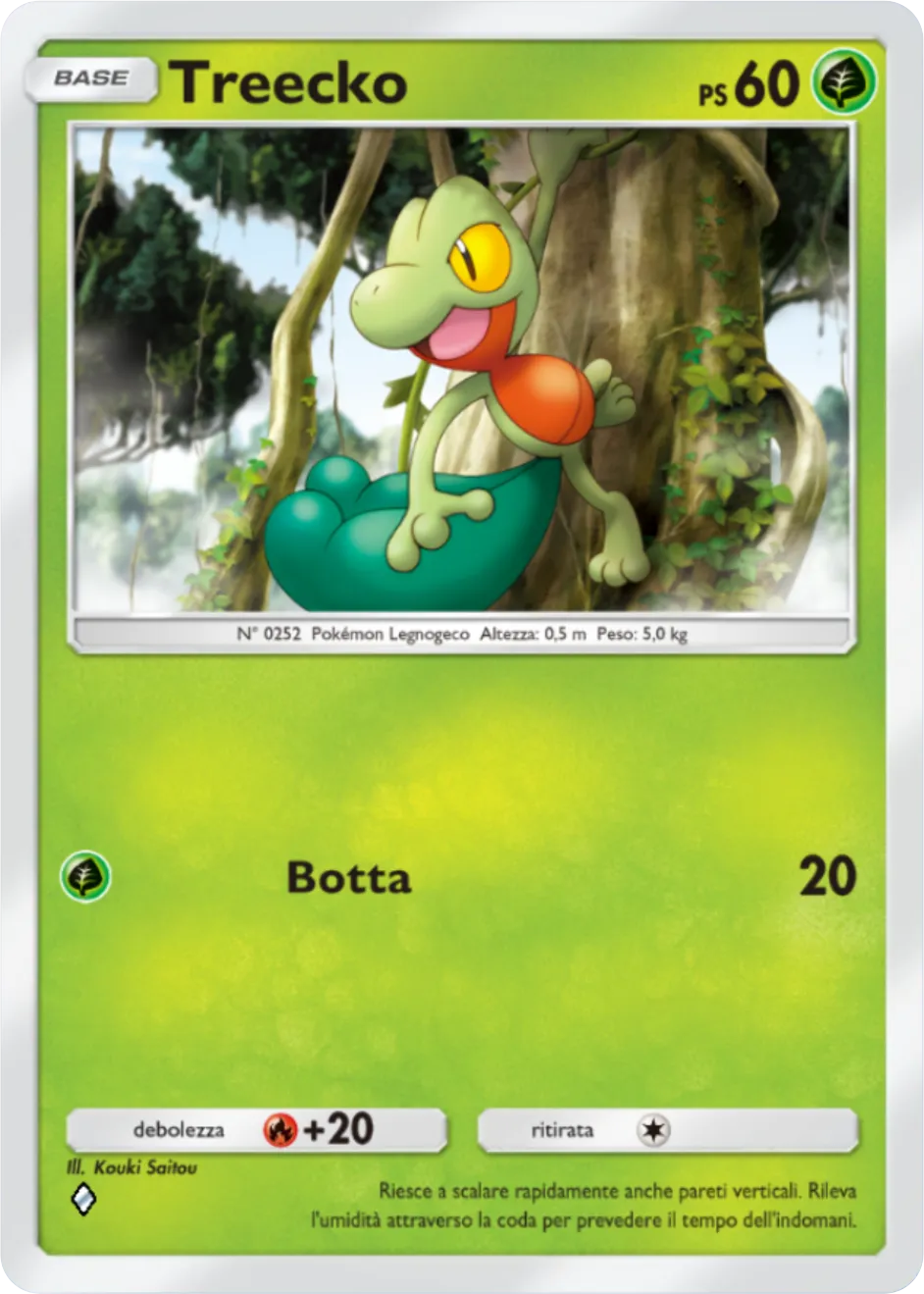 Carta Treecko (B3-005) - Pokémon TCG Pocket
