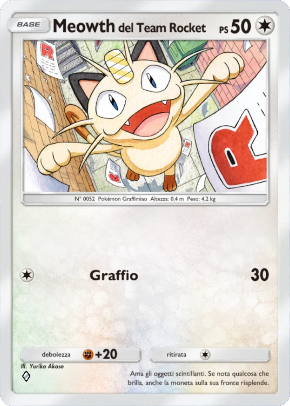 Meowth del Team Rocket