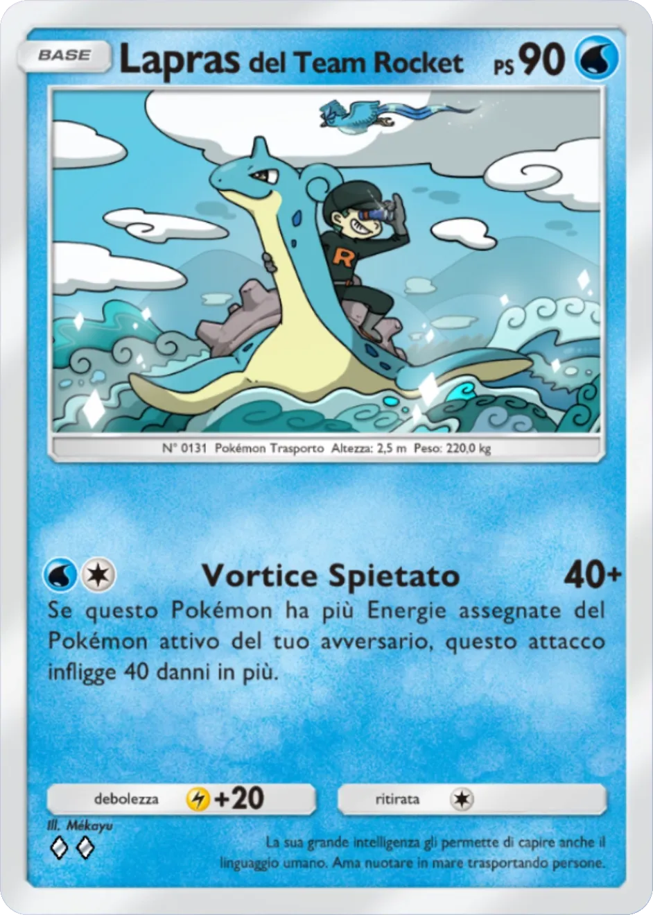 Lapras del Team Rocket