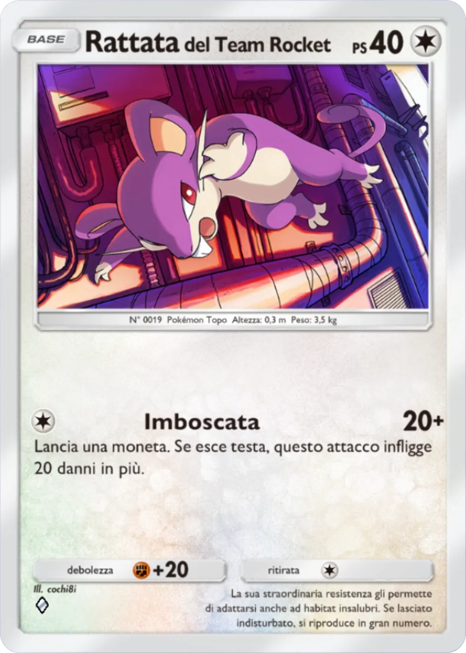 Rattata del Team Rocket