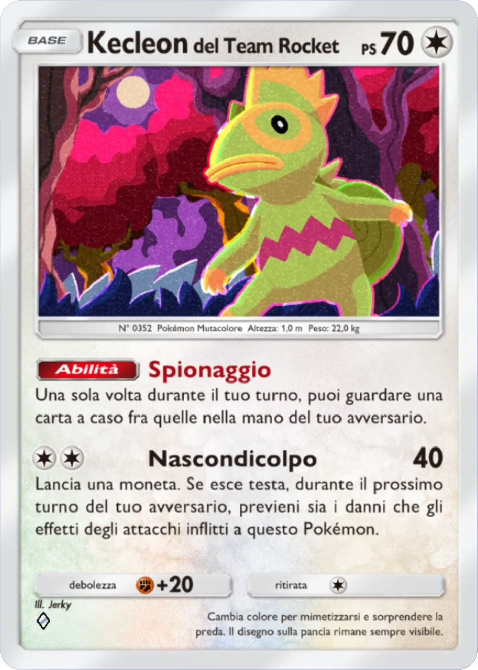 Kecleon del Team Rocket